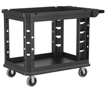 Large Commercial Utility Cart - Heavy Duty - 500 Pounds Load Capacity